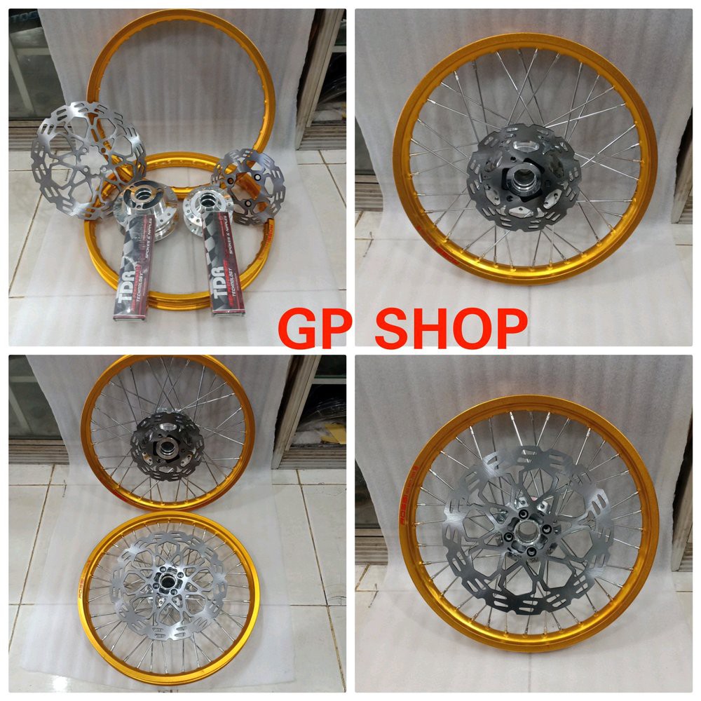 sepaket velg jari2 for satria fu 150 bisa request warna velg dan jari2