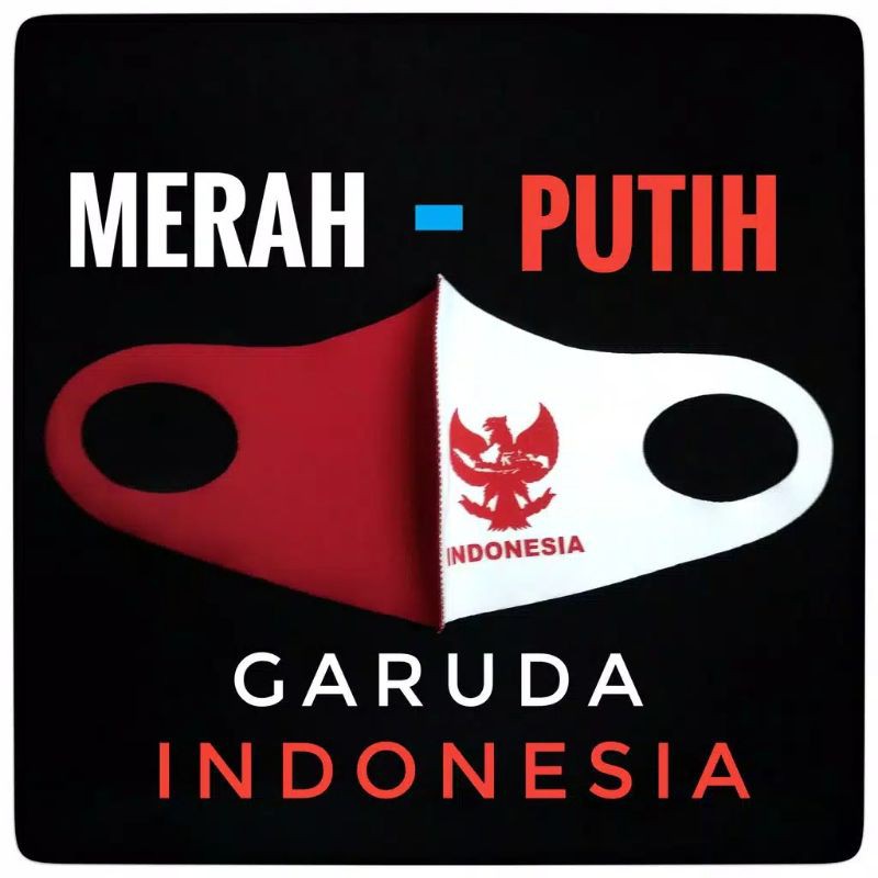 MASKER GARUDA MERAH PUTIH