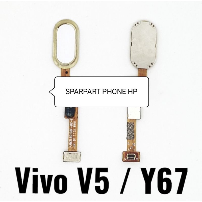 Original Flexible Tombol Home Sidik Jari Flexible Finjerprint Vivo V5 V5s Original | Tombol Home Tom