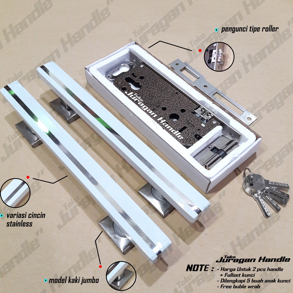 handle pintu set kunci 45 cm pegangan pintu minimalis dan body kunci body pelor gagang pintu satu set kunci pintu rumah