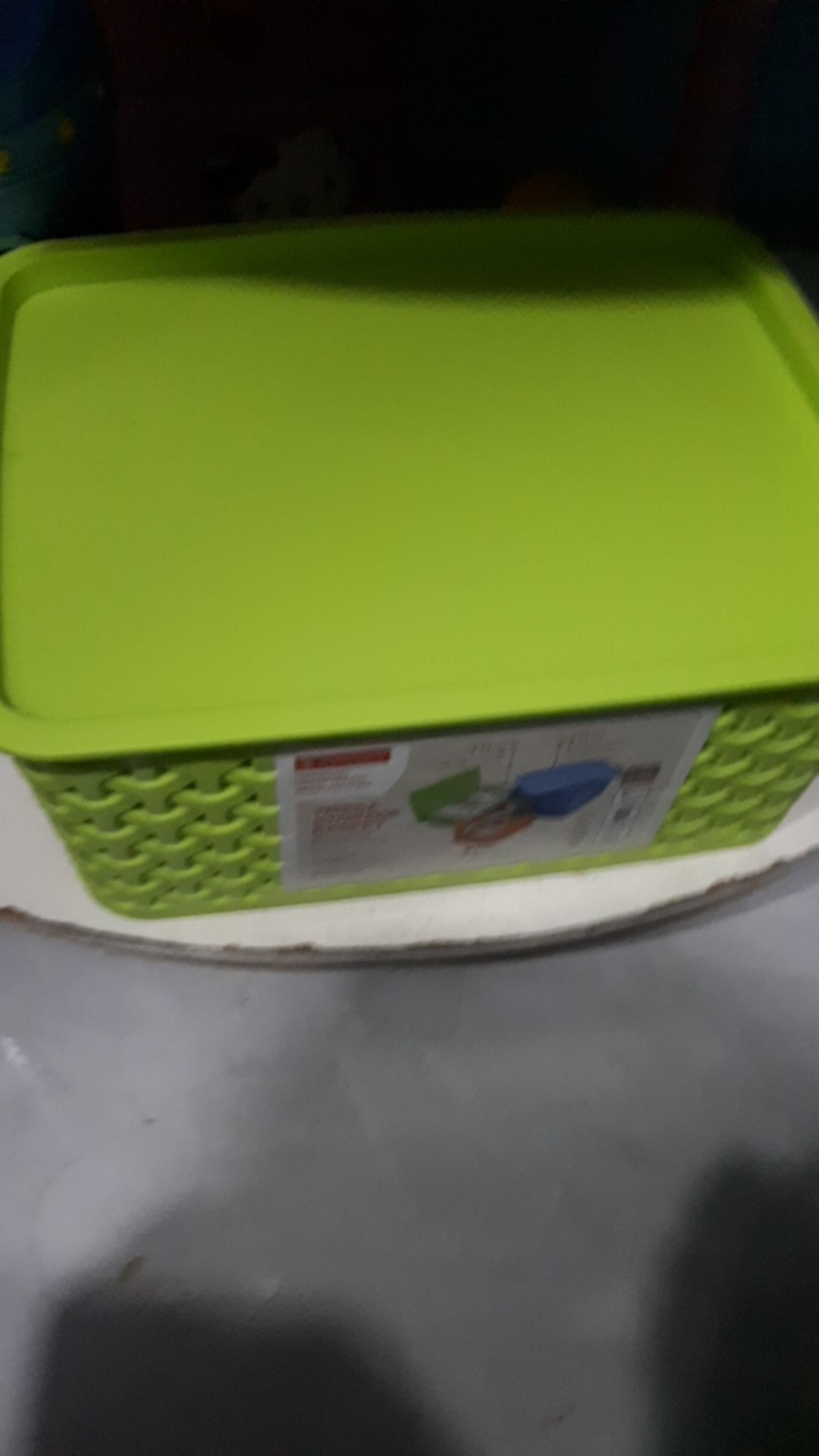 Keranjang Maspion Storage Basket S+tutup