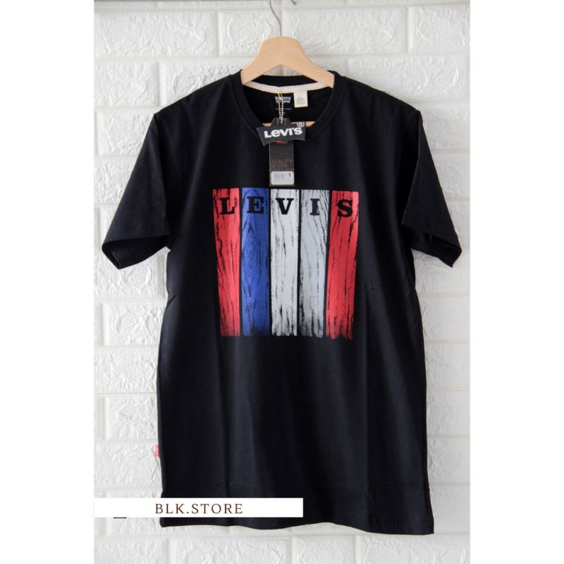 Kaos Pria Casual Levis  Original Made In Philiphines Murah Meriah Lengan Pendek Kaos Super Premium C