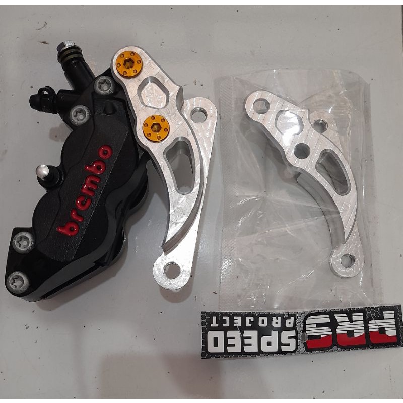 braket kaliper brembo 4p big mio fino soul jupiter mx 260mm ktc 260 braket saja