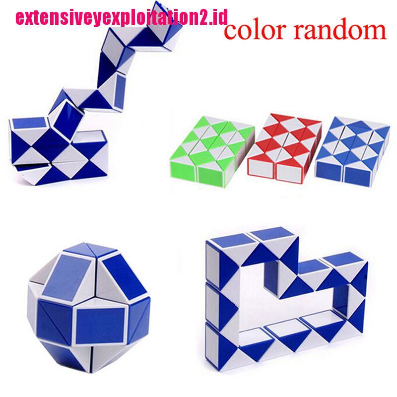 &lt; E2id &amp; &gt; 1Pc Mainan Edukasi Puzzle Ular 3d Untuk Anak-Anak