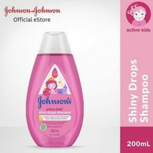 Johnson’s Kids Shiny Drops Shampoo 100ml 200ml - Johnson Shampo Anak 100ml 200ml