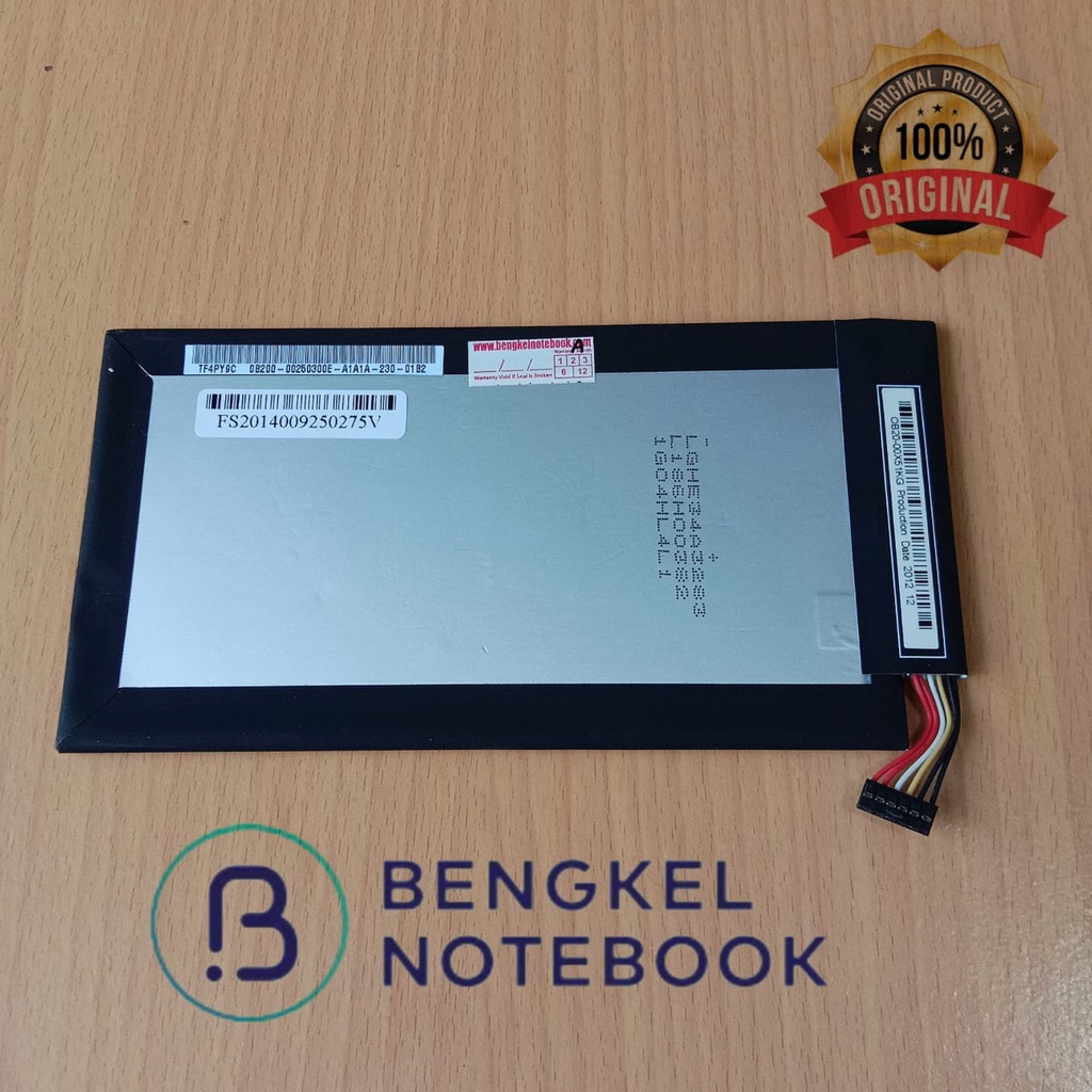 Baterai Asus Transformer Pad TF400 TF500 TF500D Tablet