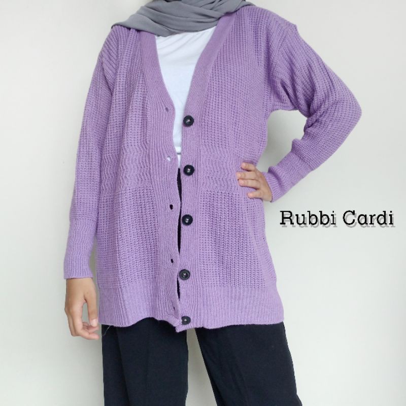 SHEA KNIT CARDIGAN - CARDIGAN MODEL PULLOVER RAJUT TEBAL