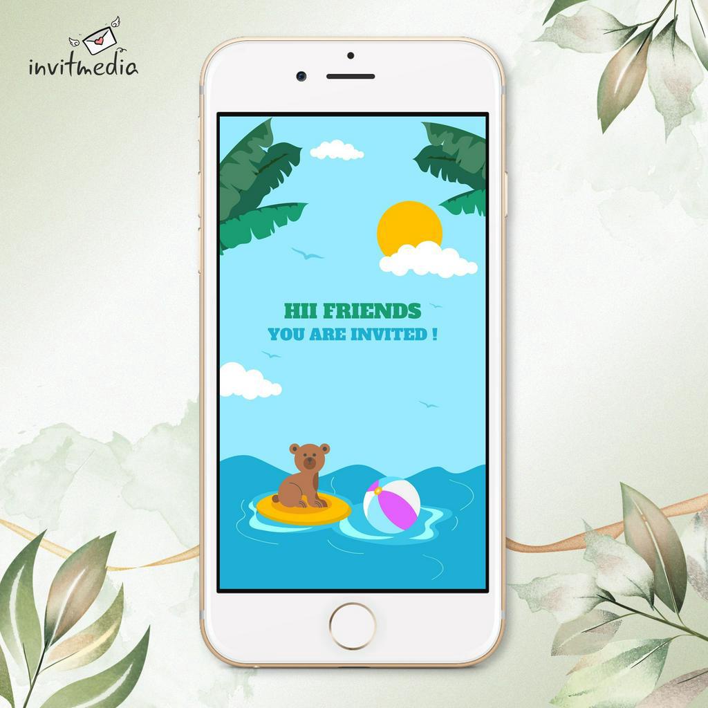 Undangan Ulang Tahun Anak Video Birthday invitation Undangan Digital Ulang Tahun 07