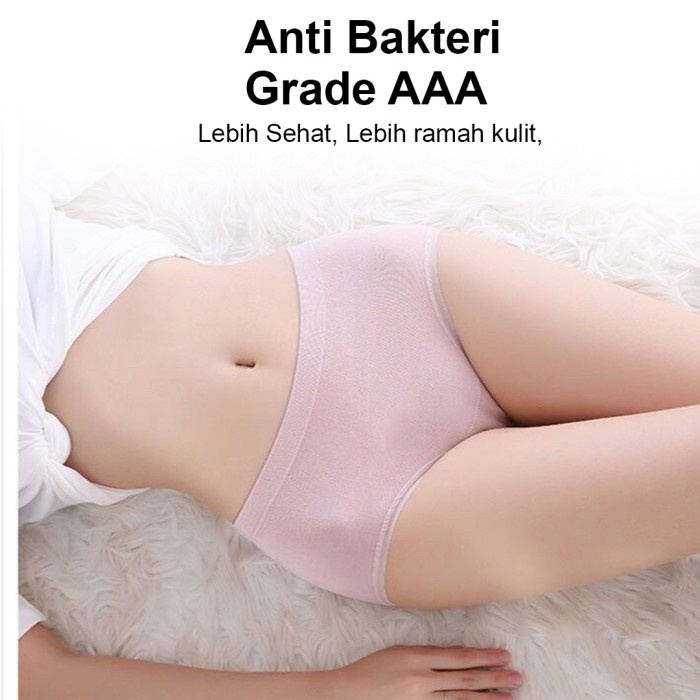 Celana Dalam Wanita Seamless Anti Bakteri Japanese Style All Size