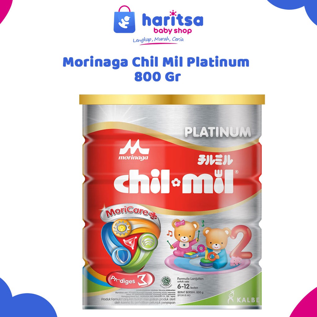 Morinaga Chil Mil Platinum 400/800GR 6-12Bulan