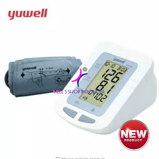 Original Tensimeter digital yuwell 660 B dengan kabel USB/ Tensi Digital / Alat Tensi Darah /