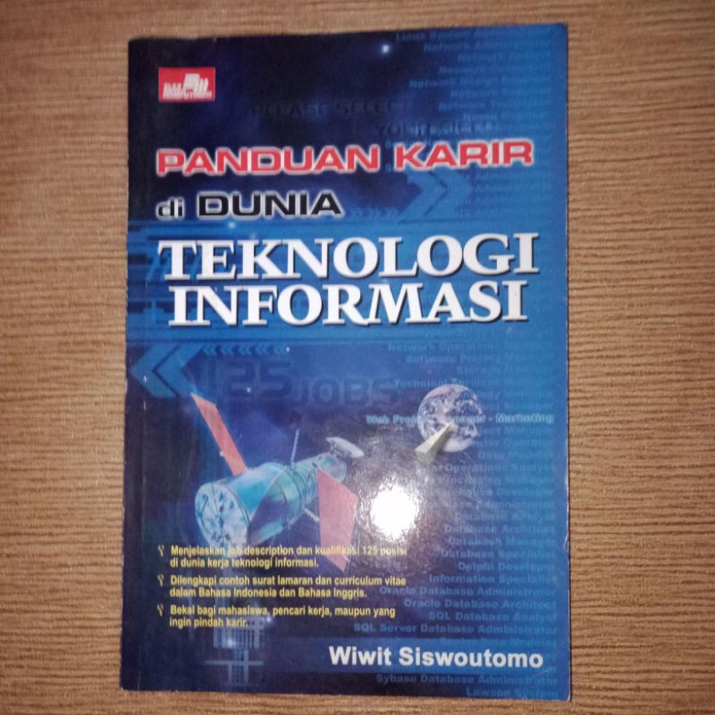 Jual Buku Panduan Karir Di Dunia Teknologi Informatika By Wiwit ...