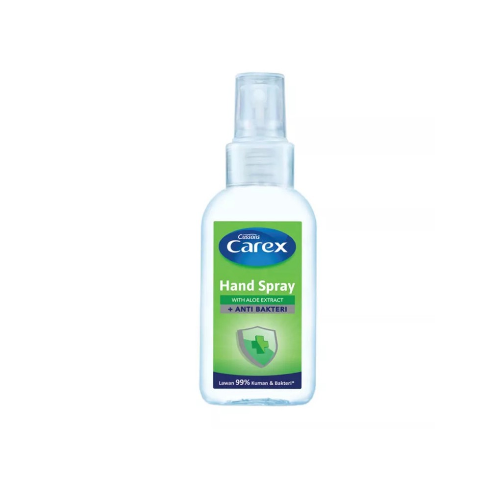 Carex Hand Gel, Spray Sanitizer 50ml (Expired 04 MEI 2023)