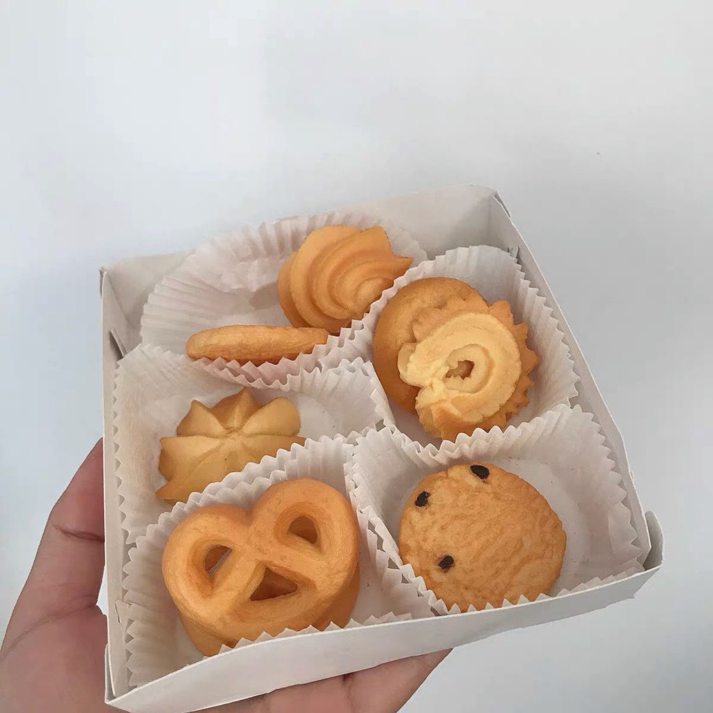 Cute Women Hair Accessories Plastic Cookies Hair Clip
