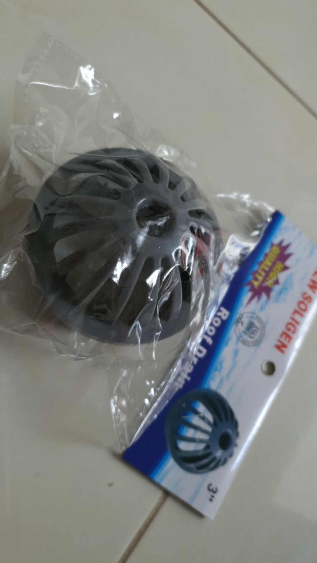 Roof Drain Pvc 3 In - Saringan Roof Drain Plastik - Saringan Dak Pvc - Saringan Coran