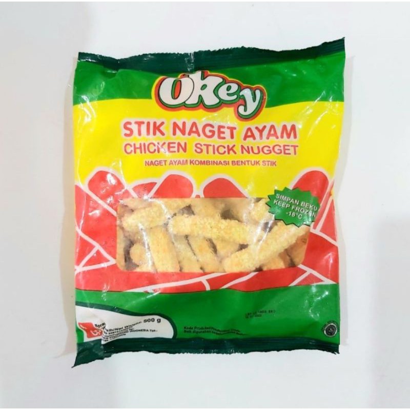 

Okey Stik Nugget Ayam 500gr & 1000gr