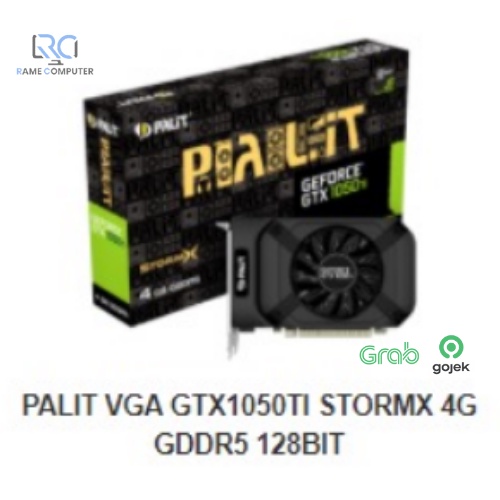 VGA CARD PALIT GTX1050TI STORMX 4G GDDR5 128BIT GTX 1050 TI