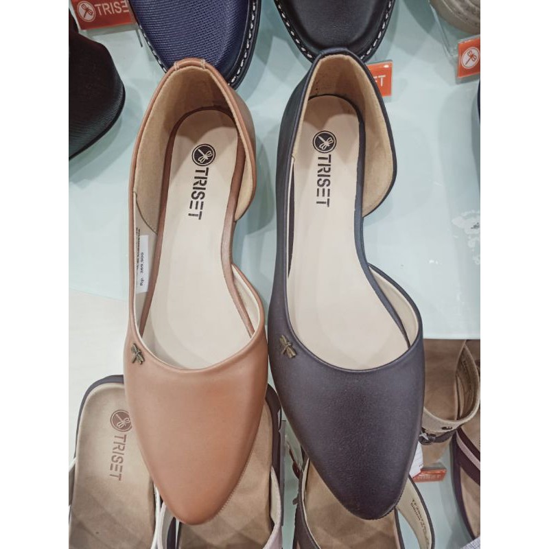 Triset shoes D'orsay/Loafers/sepatu flat Triset