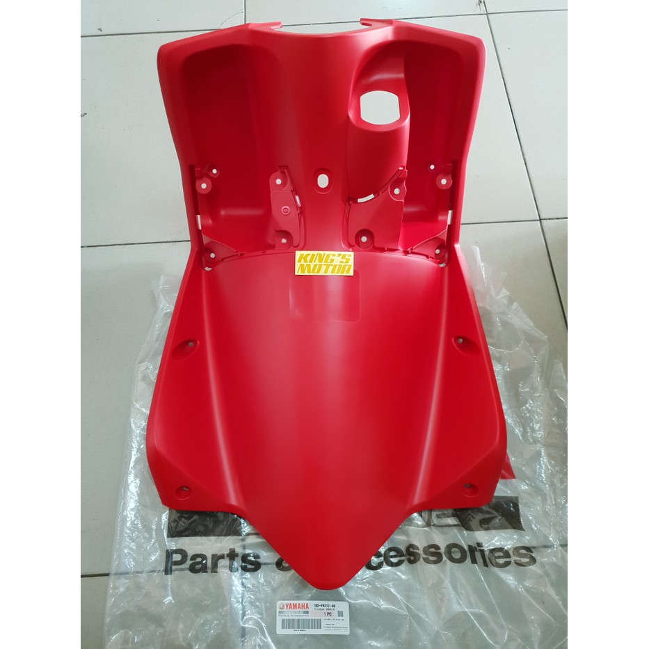 legshield, leg shield, cover kontak, lexil MIO SOUL KARBU asli yamaha