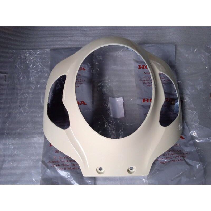 tameng lampu scoopy terbaru baru original crem dek lampu depan scoopy 2021 original krem original