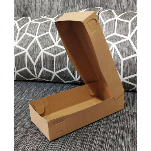 

Dus box brownies coklat kraft foodgrade