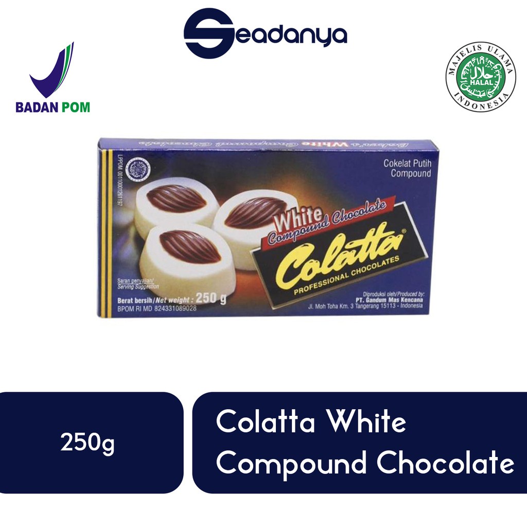 

Colatta White Cokelat Compound Chocolate 250g