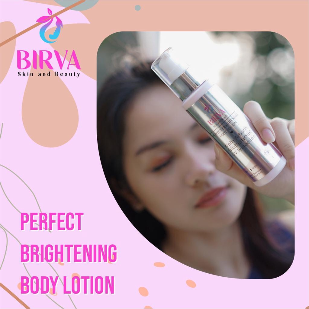 Promo Paket Birva body lotion peeling gel pemutih badan brigtening whitening lotion