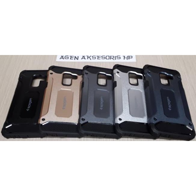 Spigen Iron Samsung A8 2018 A530 SM-A530F 5.6 inchi HardCase Robot
