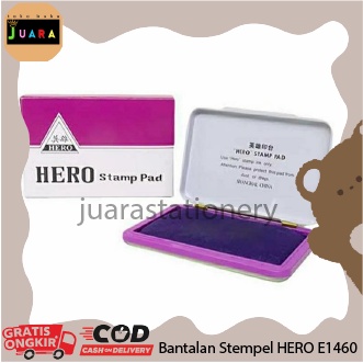 

691 - Bantalan Stempel HERO E1460 BESAR / Tempat Stempel / Stampel / Stamp Pad HERO Besar