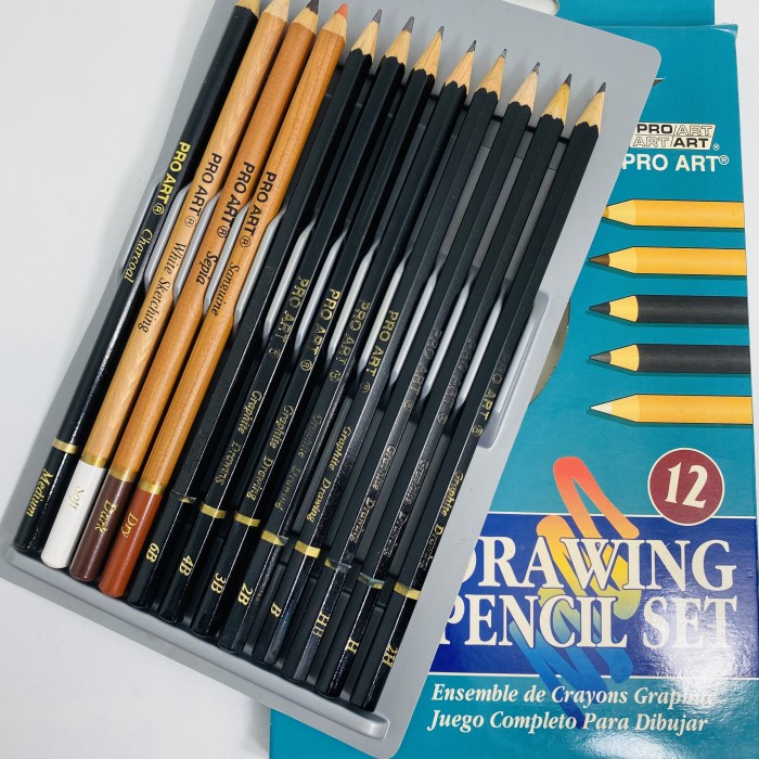 

PRO ART DRAWING PENCIL SET 12 PCS