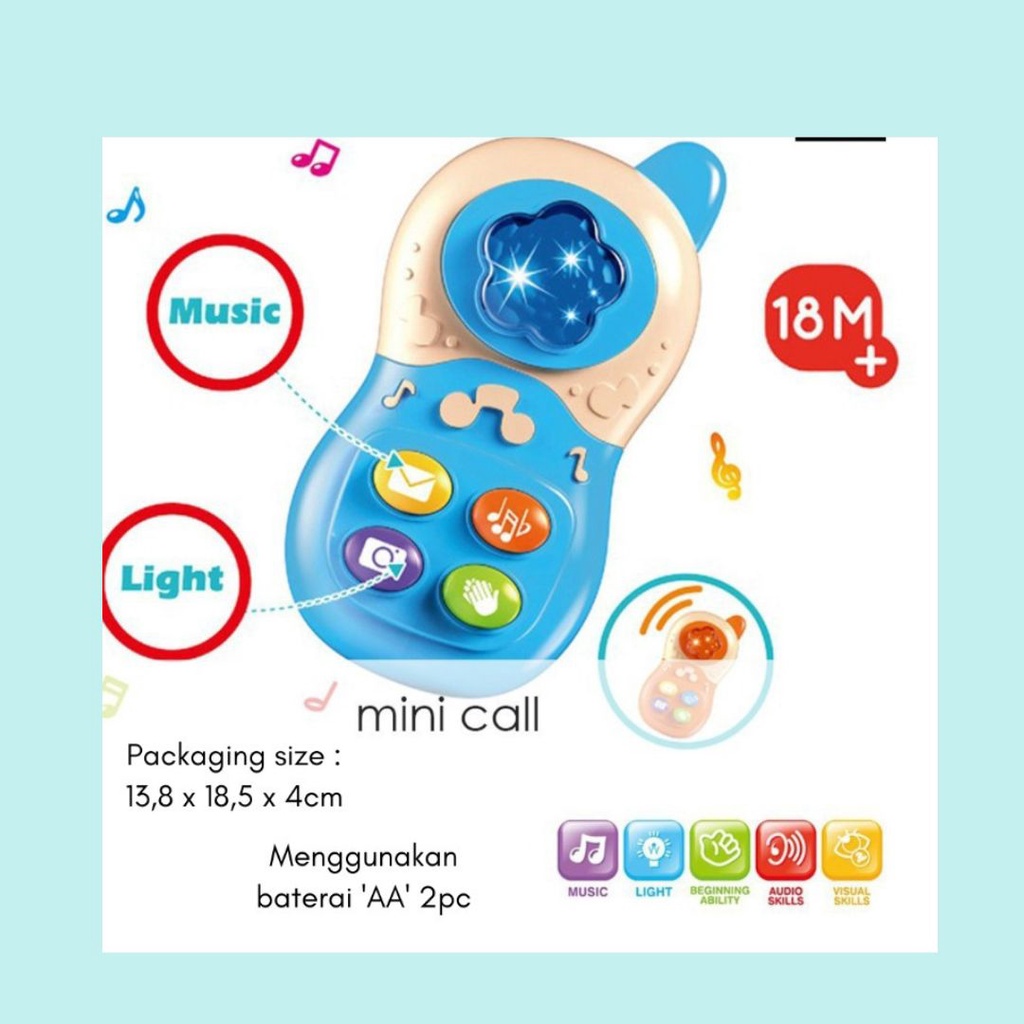 Mainan Telepon Music Mainan Anak Telepon 721306