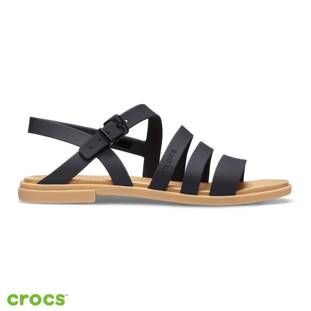 Crocs Wanita  Tulum Tali / Flat Sandal Wanita / Fashion Korea / Fashion Wanita - Black -206107-00W