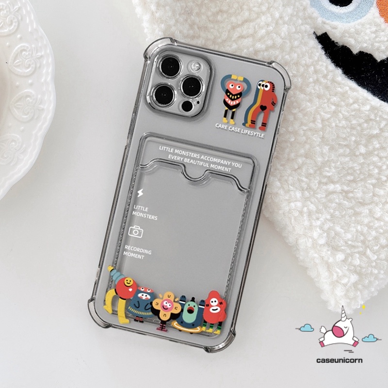 Soft Case TPU Transparan Hitam Anti Jatuh Untuk iPhone 7plus 11 14 12 13 pro Max X XR XS Max 6 6s 7 8 14 plus SE 2020