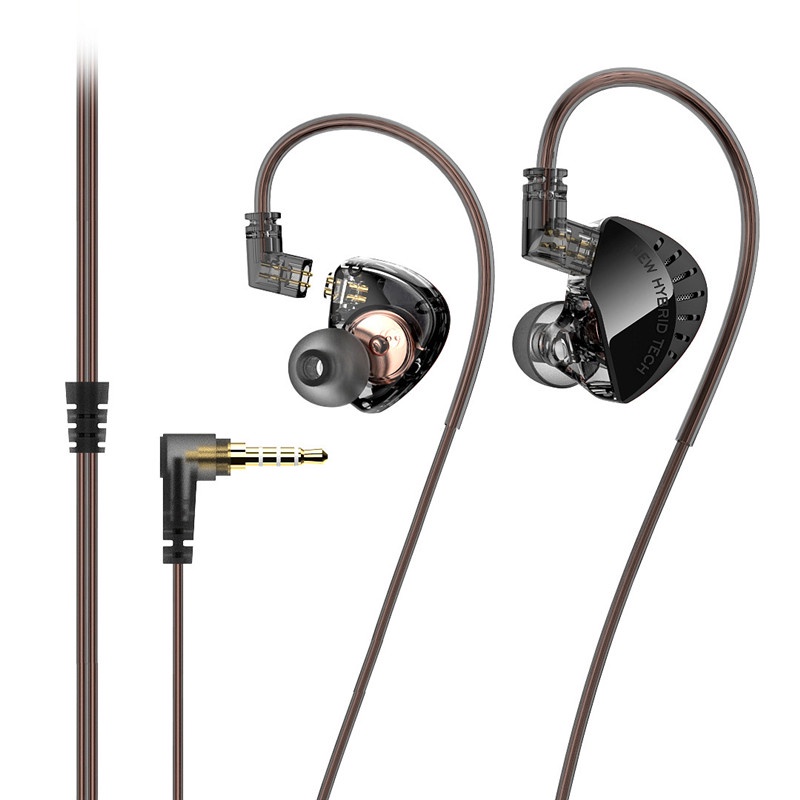 Dq9 Pro Earphone In ear Dinamis Dengan Fitur Noise Canceling QDC