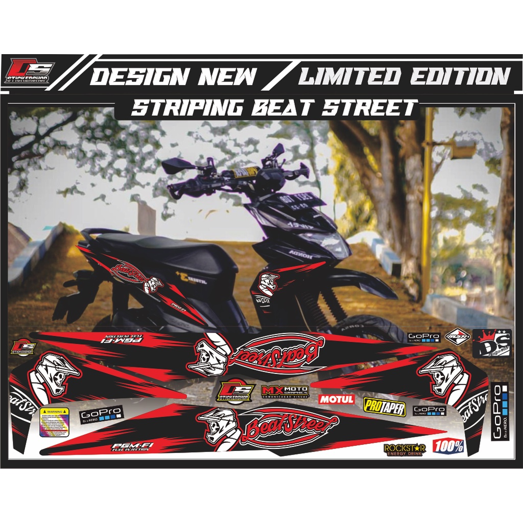 STRIPING BEAT STREET 2017-2019 VARIASI/STRIPING BEAT SUPERMOTO VARIASI / SRTIPING BEAT STREET VARIAS