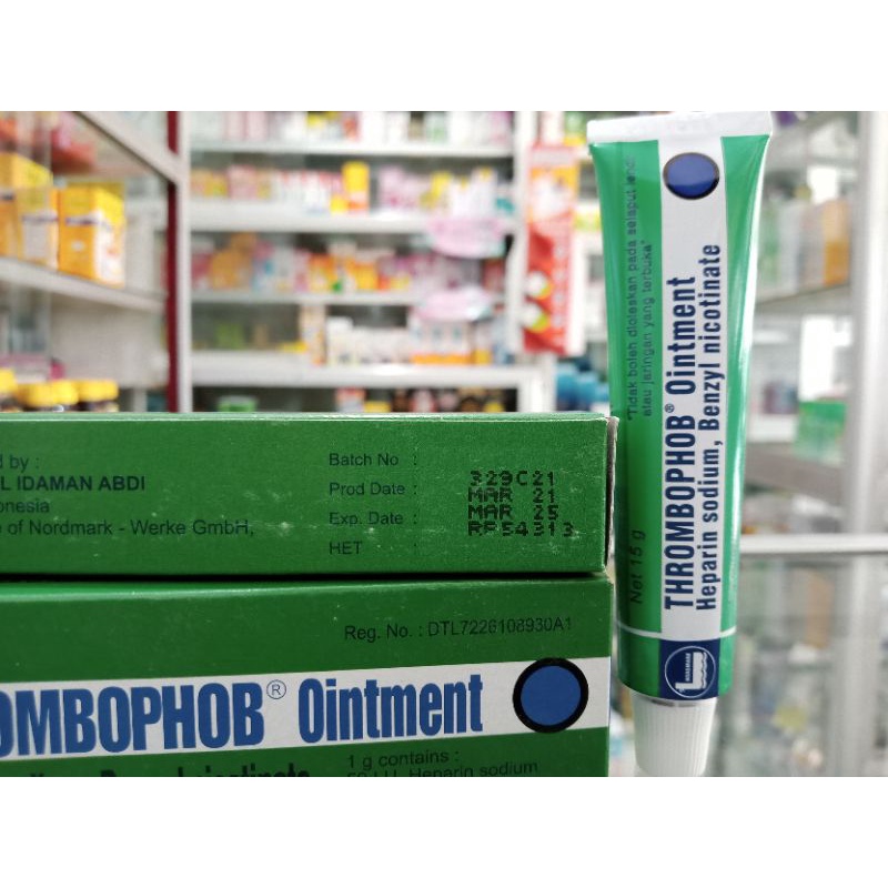 THROMBOPHOB OINTMENT 15 gr