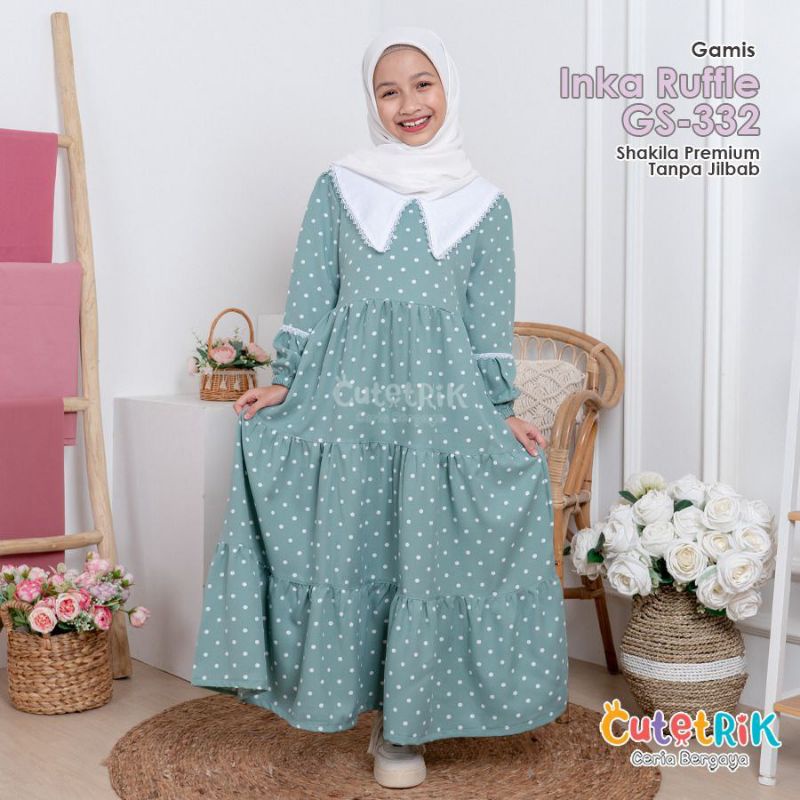 Gamis Inka Ruffle by Cutetrik