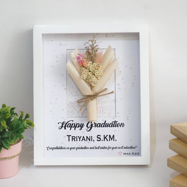 Flower Frame Pigura Bunga Kering Dried Flower In Frame Shopee Indonesia