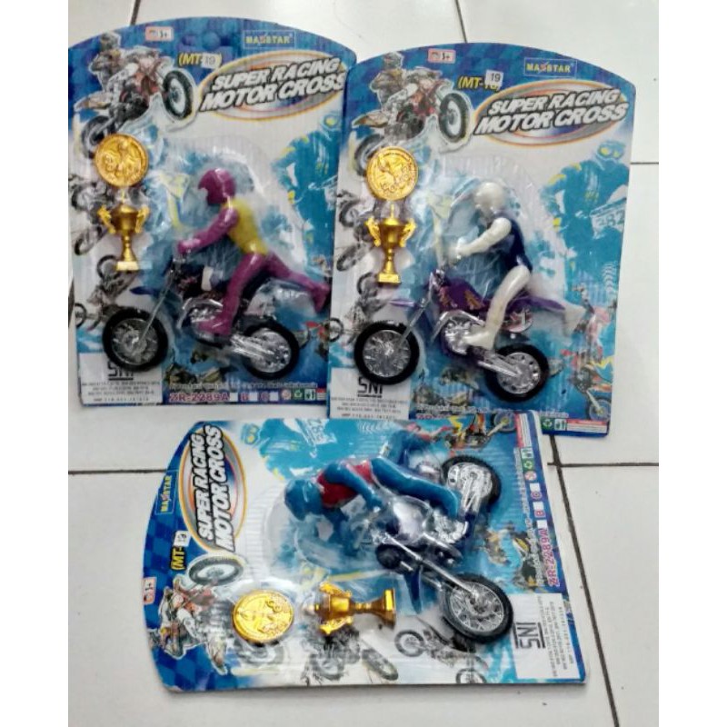 Mainan Motor Motoran Kecil Pres