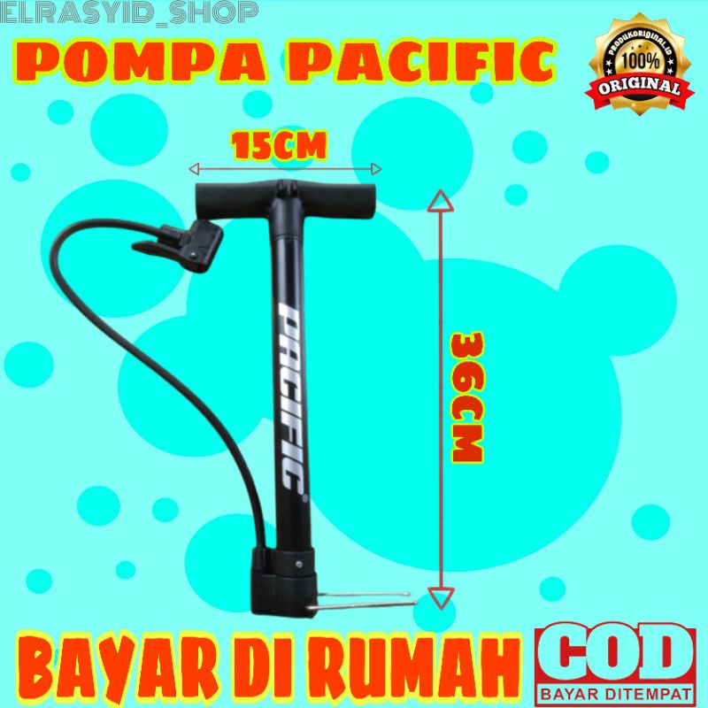 POMPA SEPEDA PACIFIC ALOY/POMPA SEPEDA/POMPA MOTOR