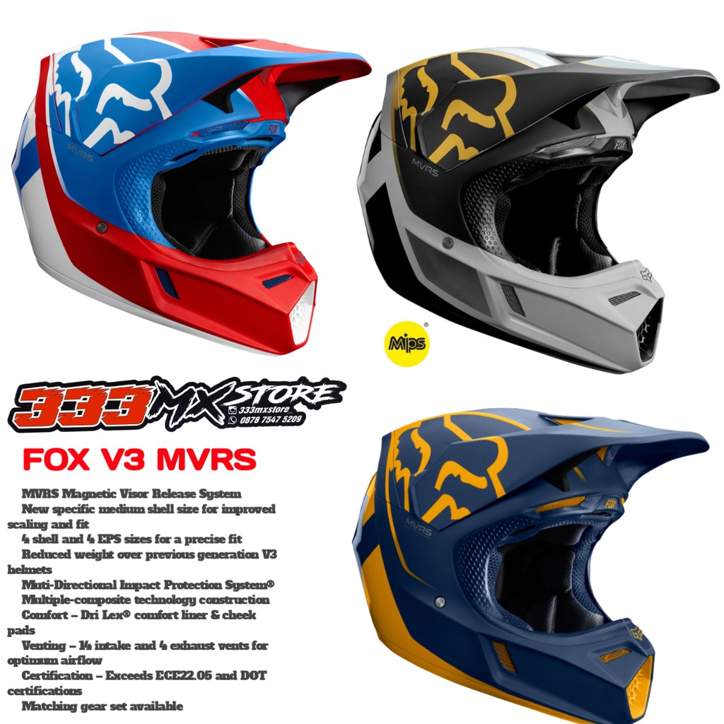 HELM FOX V3 KILA MVRS ORIGINAL. BUKAN HELM AIROH TLD LEATT