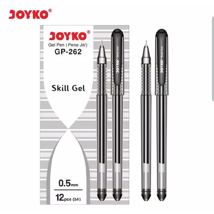 

MURAH Gel pen Joyko GP 262 Skill Gel (12 pcs)
