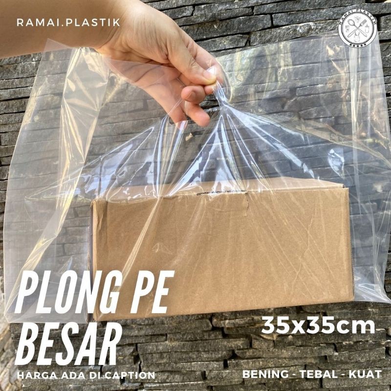 

PLASTIK PLONG BENING uk 35x35cm isi 50lembar