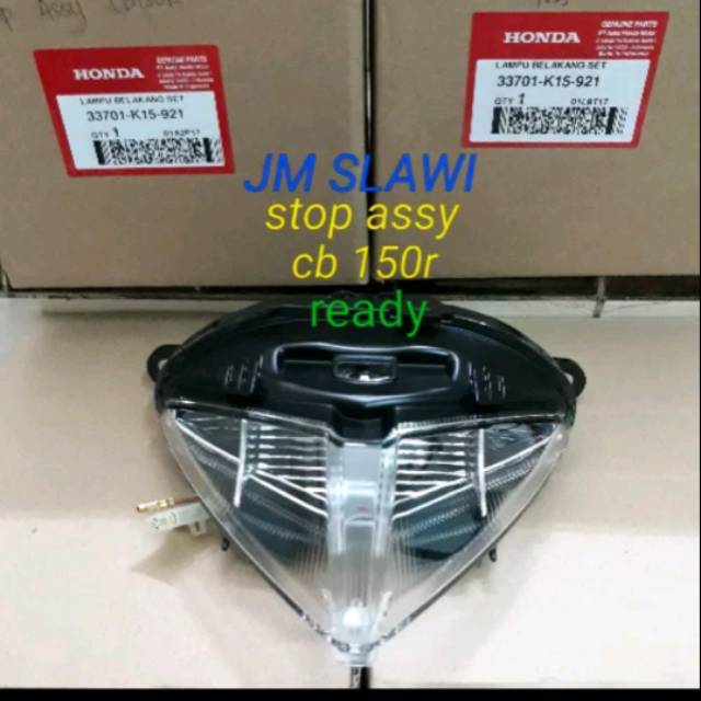 Lampu belakang atau stop assy cb 150 r led ori Honda