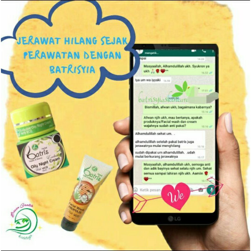 Facial wash propolis Batrisyia Herbal sabun cuci muka sabun komedo