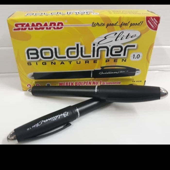 

Bergaransi Pulpen Boldliner Standard 1.0 Hot Sale