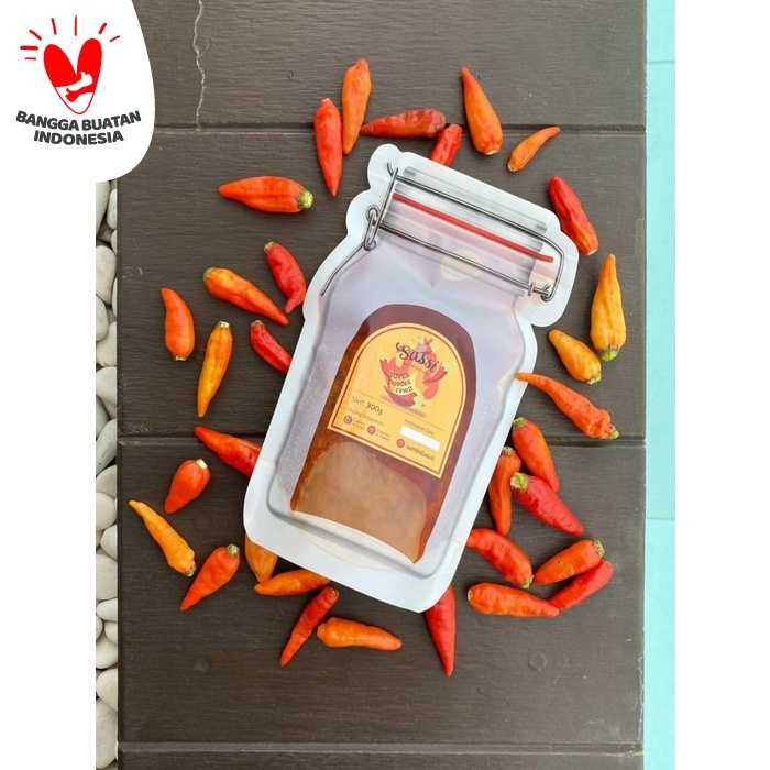 

sambal-aneka- sambal sassi - super puedes rawit (tolong baca deskripsi sblm membeli) -aneka-sambal.