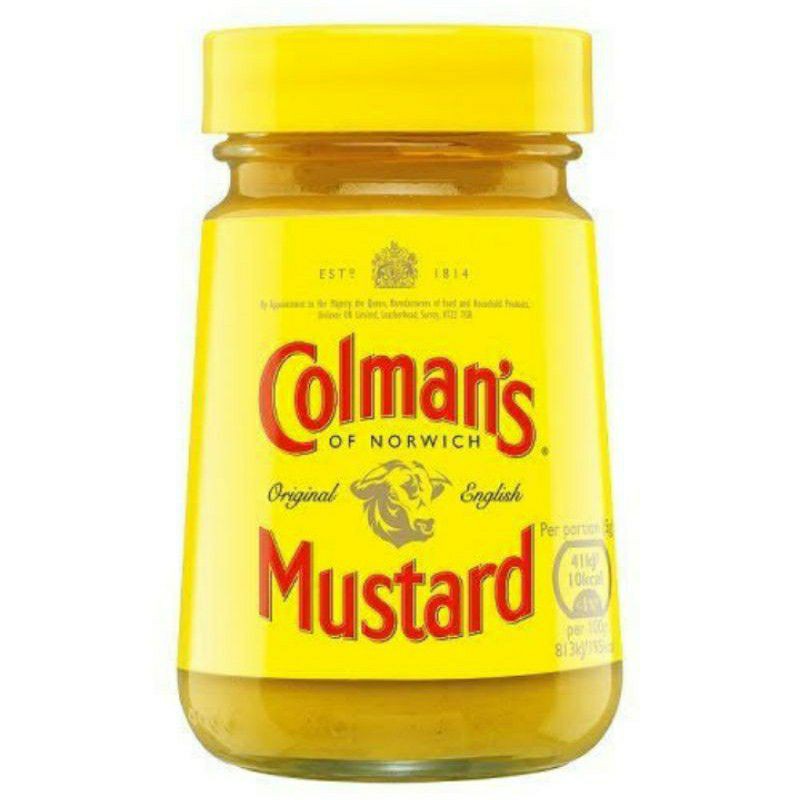 

Colmans Mustard Bumbu Saus Yellow Mustard Import