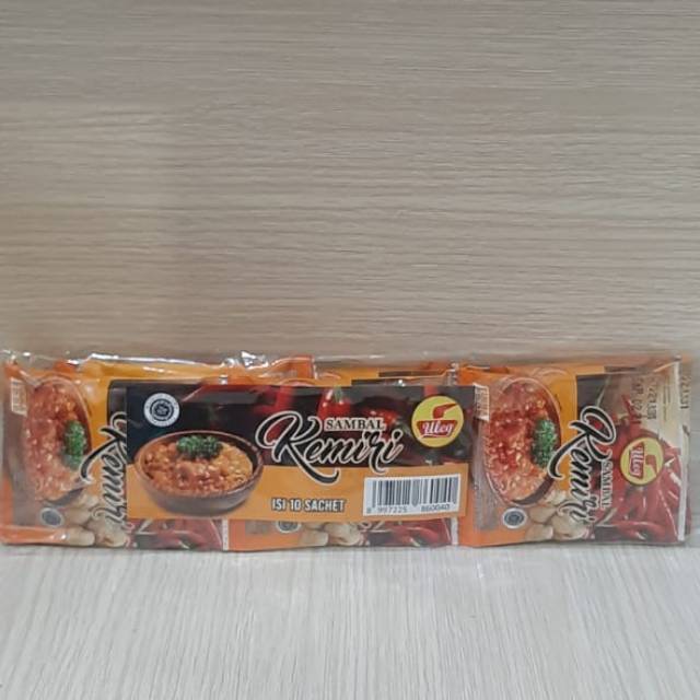 

Uleg Sambel Kemiri 20 gr Pack (isi 10 sachet)