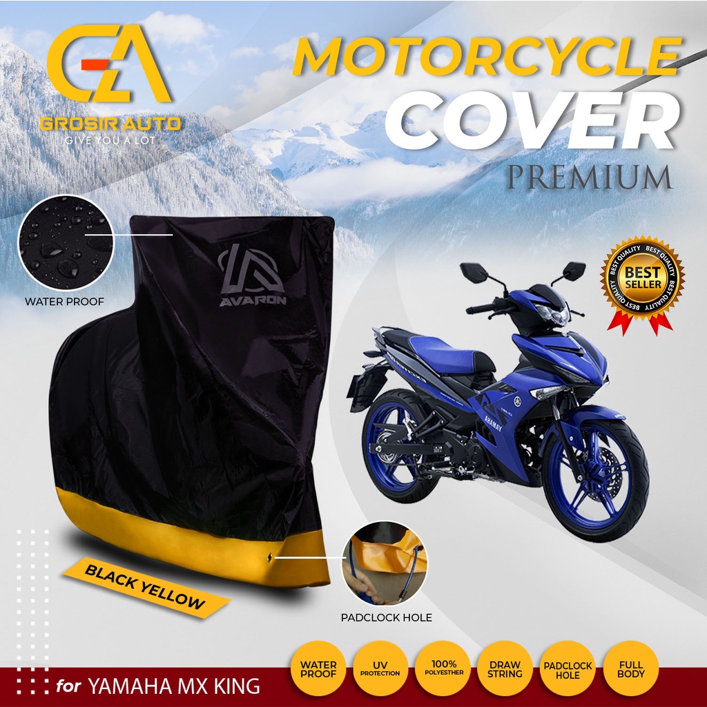 Sarung Motor PREMIUM AVARON MX KING / Penutup Pelindung Body Cover